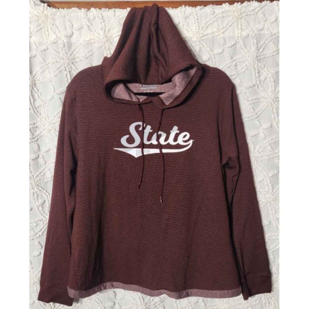 Mississippi State‎ Champion Women's MSU Hoodie Size Large Criss Cross Athleisure